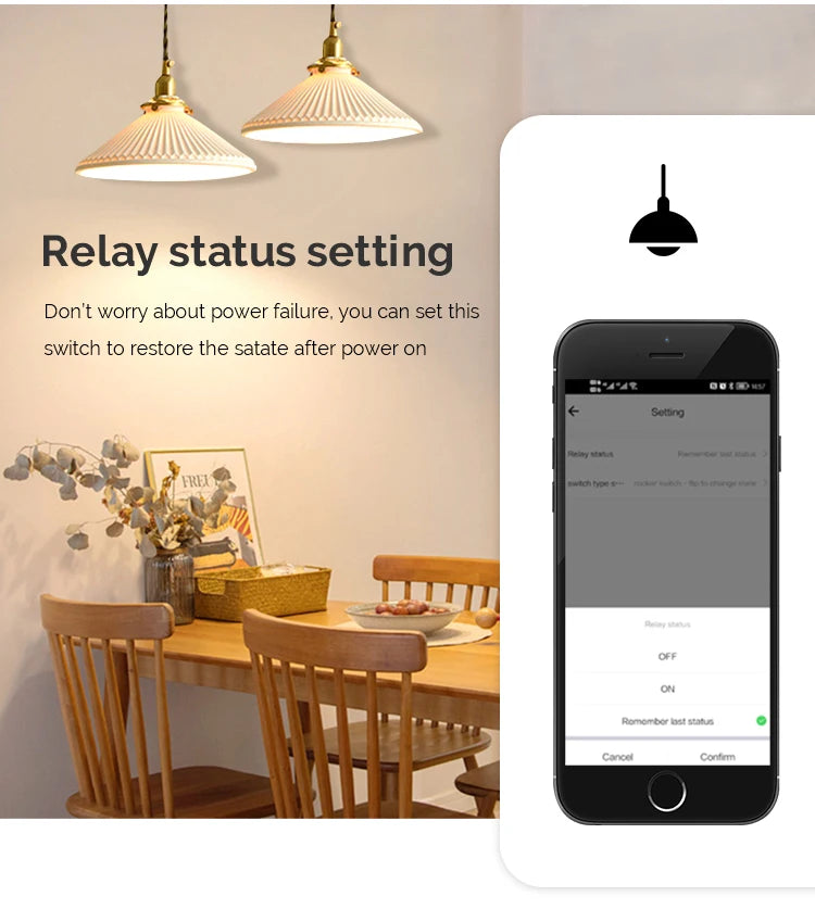 DIY  Wifi Smart Dimmer Switch Module Tuya/Smartlife APP Remote Control Two Way Compatible with Alexa Google Home Voice Control
