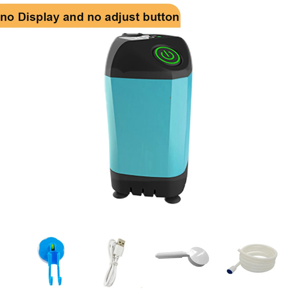 Portable Electric Camping Shower – IPX7 Waterproof with Digital Display, Ideal for Outdoor Hiking, Travel, Pet Washing, and Watering