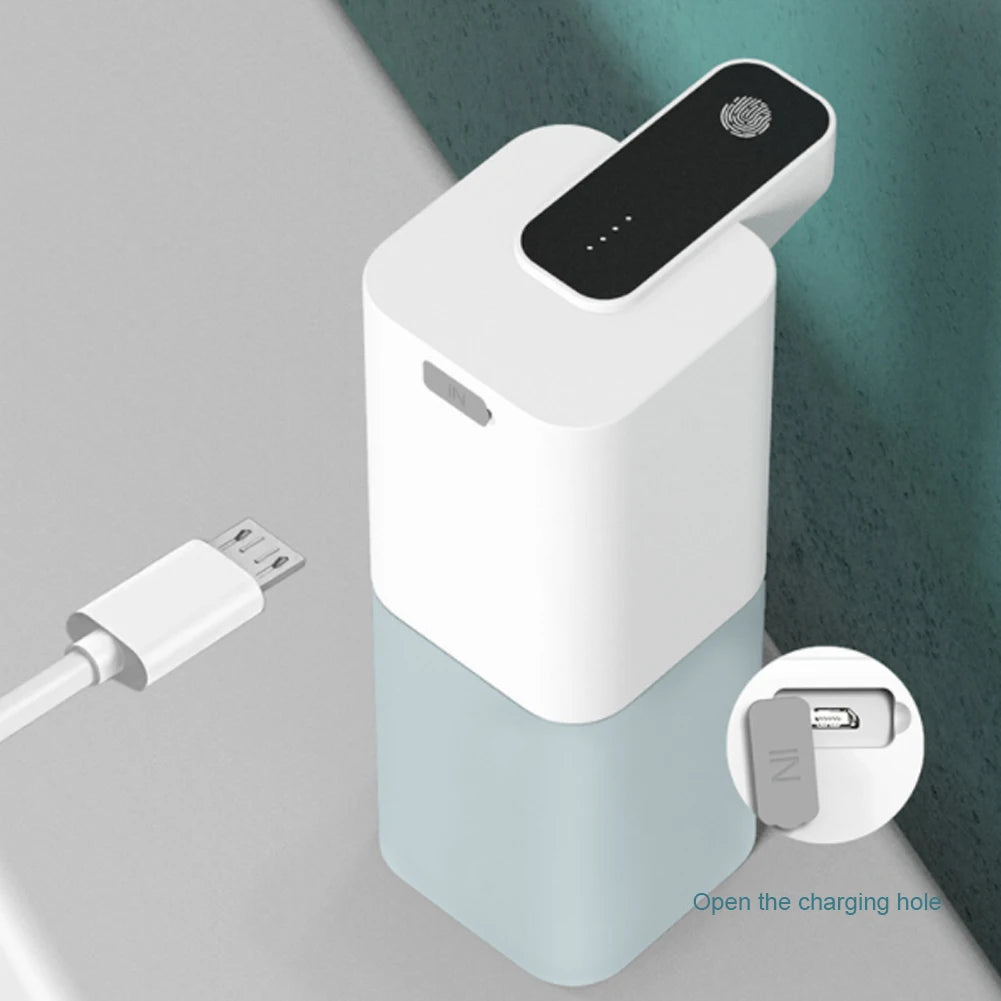 Automatic Soap Dispenser USB Rechargeable Foaming Touchless Hand Free Portable Foam Liquid Soap Dispenser For Bathroom Kitchen