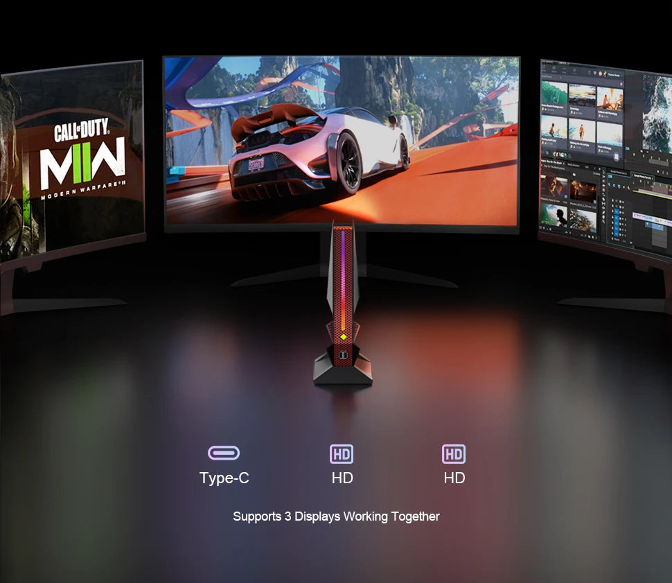 Chatreey G2 Mini PC Intel Core i9 12900H  With Nvidia RTX 4060 Gaming Desktop Computer PCIE 4.0 Wifi 6 BT5.0 Windows 11