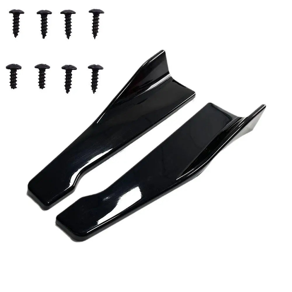 Universal 48CM Car Front & Rear Bumper Lip Spoiler - Scratch Protector and Diffuser for Audi, BMW, Honda, and More