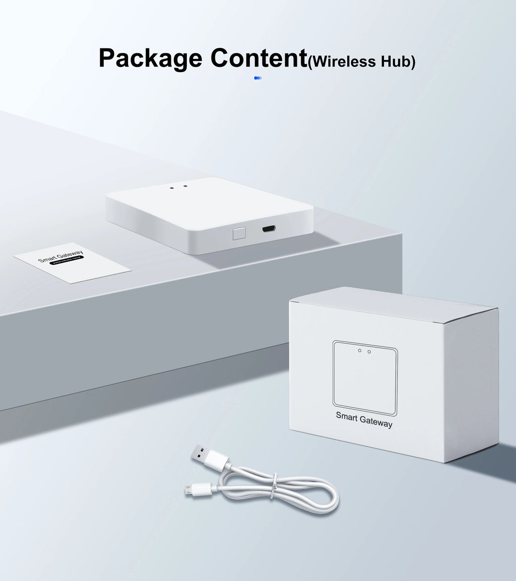 Tuya ZigBee Smart Gateway Hub Wired/Wireless Gateway Bridge for Smart Home Automation Works with Alexa Google Home Assistant