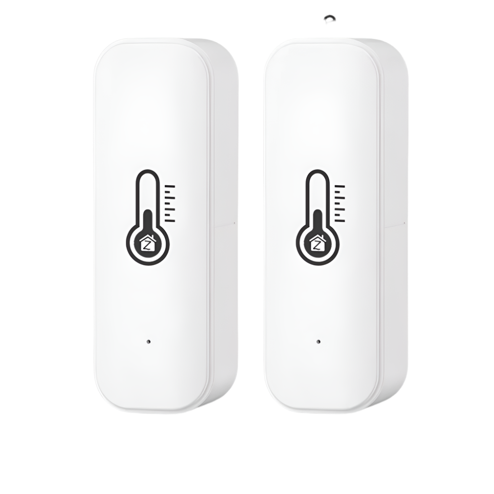 Tuya Zigbee/WiFi Temperature & Humidity Sensor – Smart Thermometer Compatible with Smart Life, Alexa, and Google Assistant