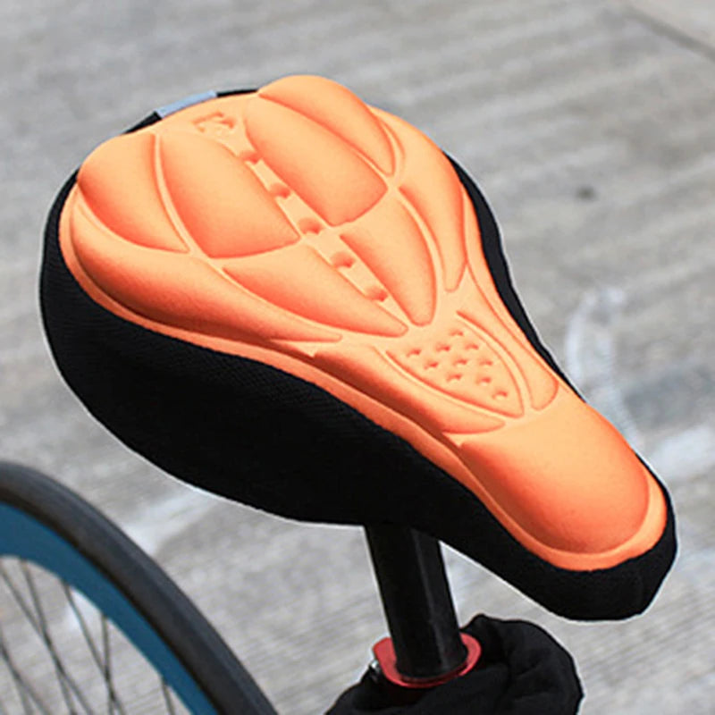 3D Soft Bike Saddle Cover - Comfortable Foam Seat Cushion for Enhanced Cycling Comfort