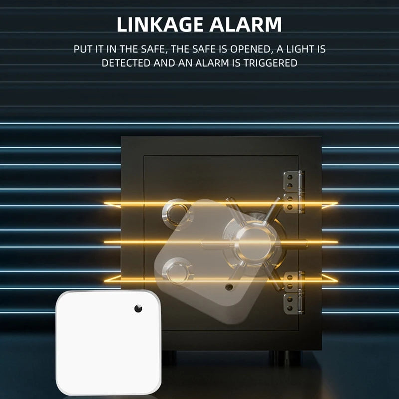 Tuya Wifi Smart Light Sensor Battery Powered Smart Home Light Smart  Curtain Automation Controler