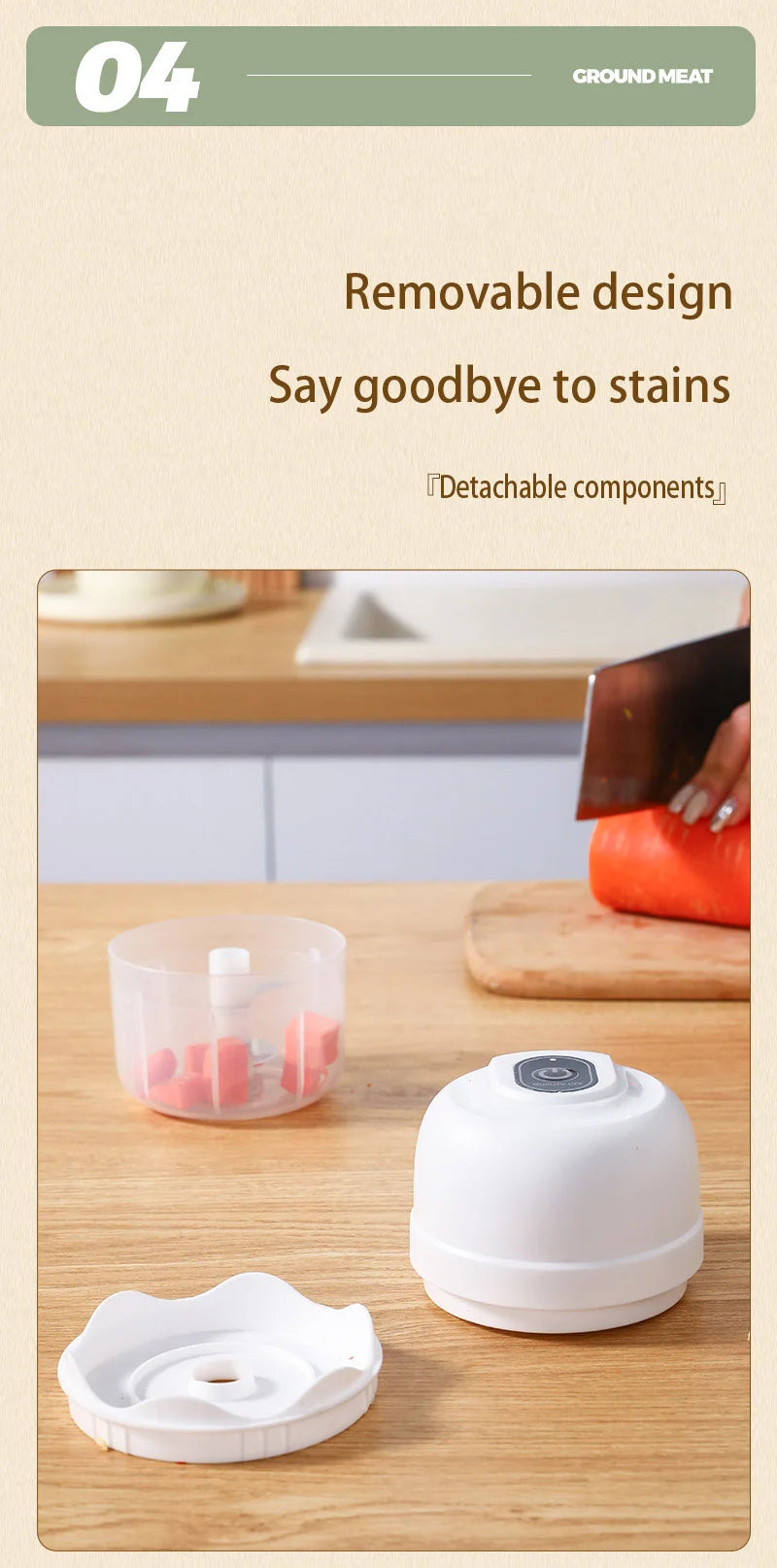 Electric Garlic Purer 100/250ML Mini Electric Garlic Chopper USB Charging Ginger Vegetable Cutter Food Chopper Kitchen Tools