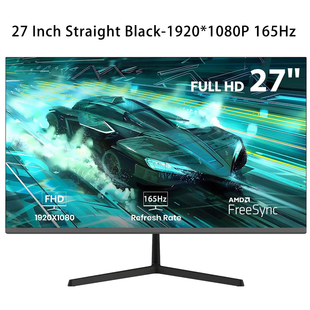 27inch 165Hz Gaming Monitor IPS 350cm/d2 Gaming Display DP HDMI FHD Desktop Ultra-thin Computer Screen Monitor