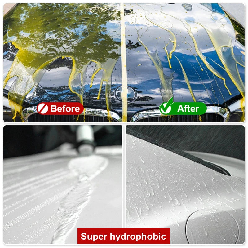 CJTHK Ceramic Nano Coating - Hydrophobic Paint Protection and Polishing Agent for Long-Lasting Car Shine