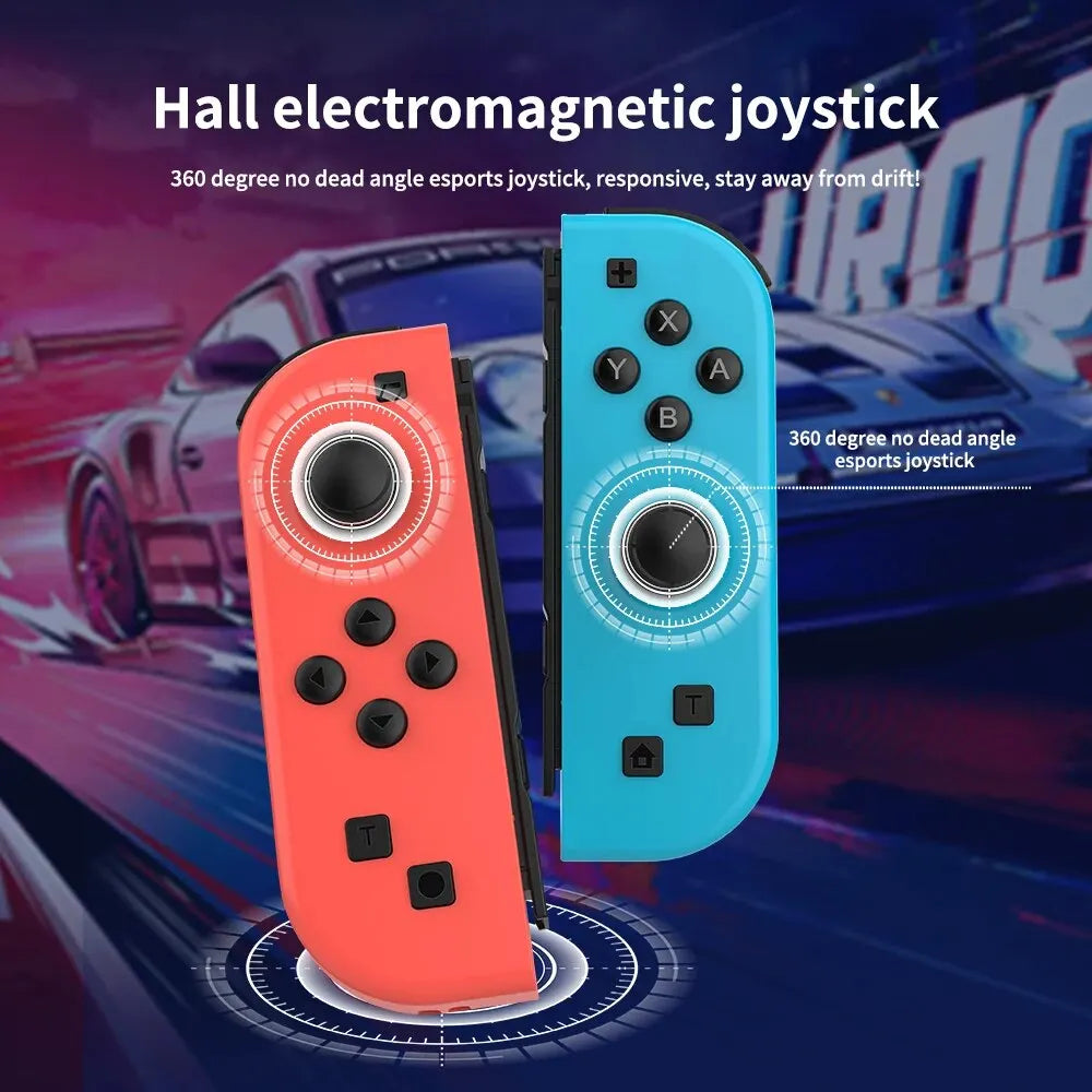 KEKEGAME Wireless Joypad Controller for Nintendo Switch – Joycons with Turbo & Wake-Up Features