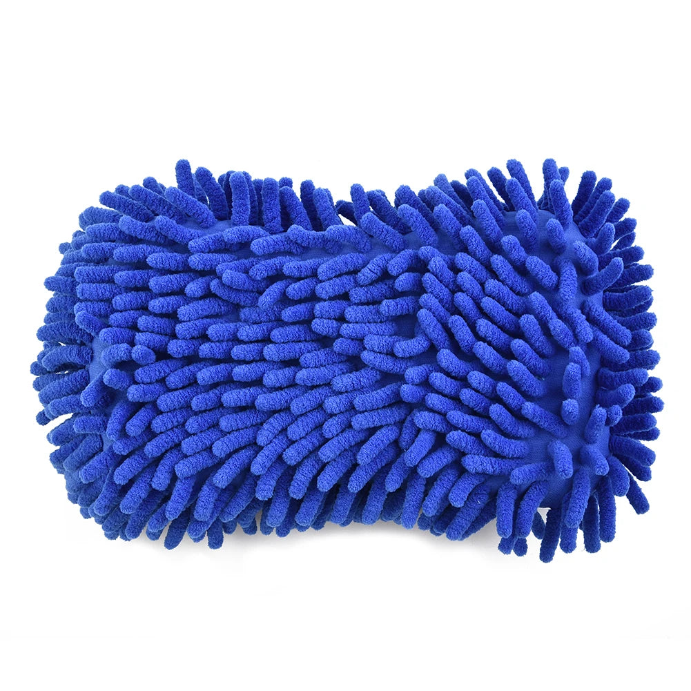 Premium Microfiber Car Wash Sponge - Scratch-Free Cleaning Tool for Cars, Floors, and Polishing - Durable, Absorbent, and Dust-Resistant