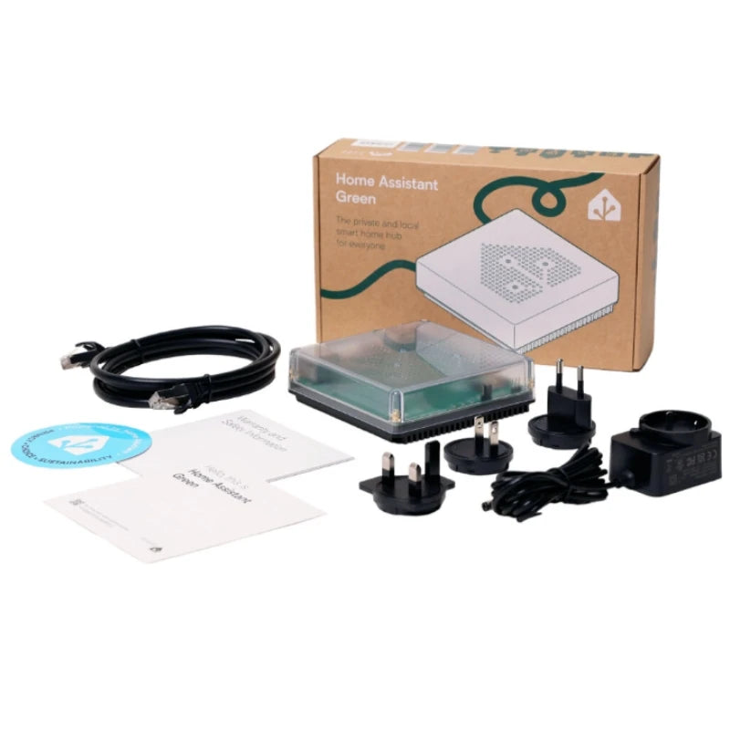 Home Assistant Green Smart Homekit 4GB RAM 32GB eMMC Quad-core Cortex-A55 CPU up to 1.8GHz Processor With Gigabit Ethernet