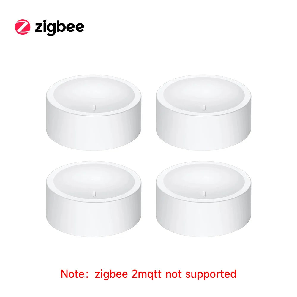 Tuya ZigBee Smart Knob Switch Wireless Scene Button Rotatable Dimmer Switch Home Appliances Automation Linkage Remoter