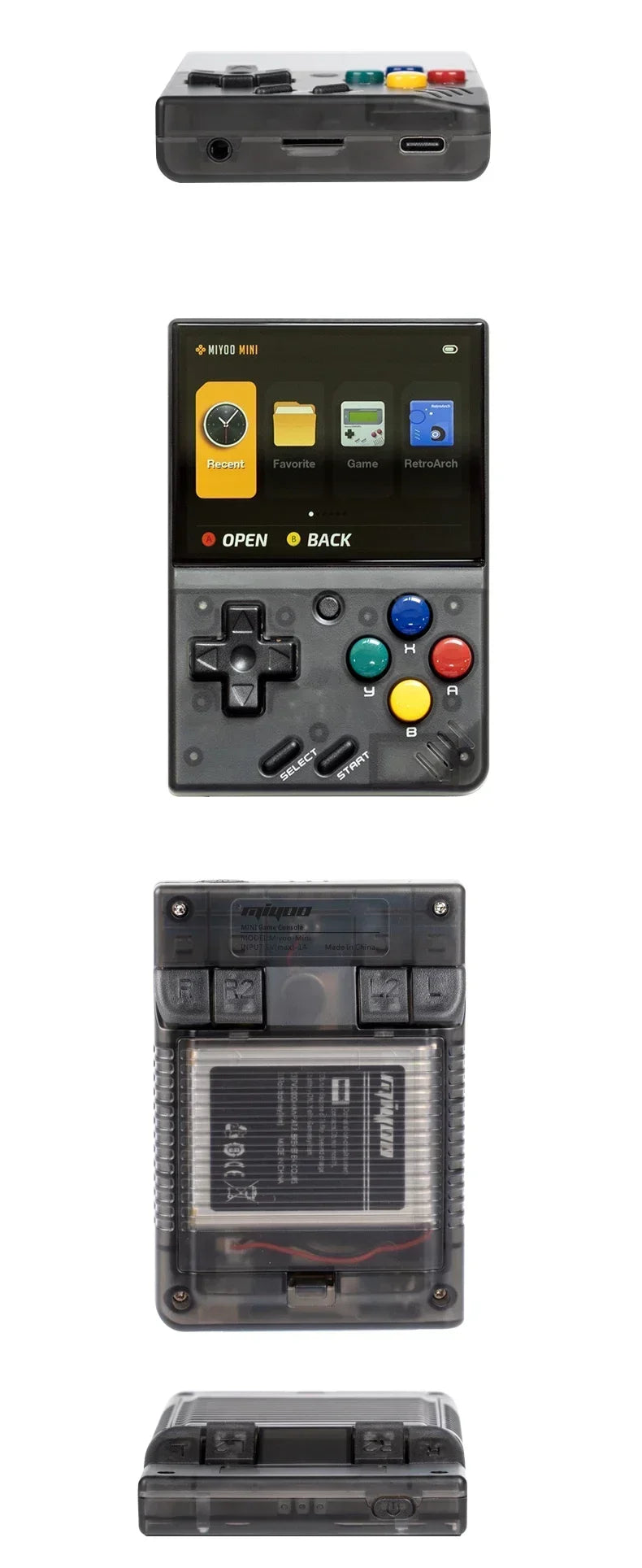 MIYOO MINI V4 PortableRetro Handheld Game Console 2.8Inch IPS Screen Miyoomini Video Game Consoles Linux System Classic Emulator
