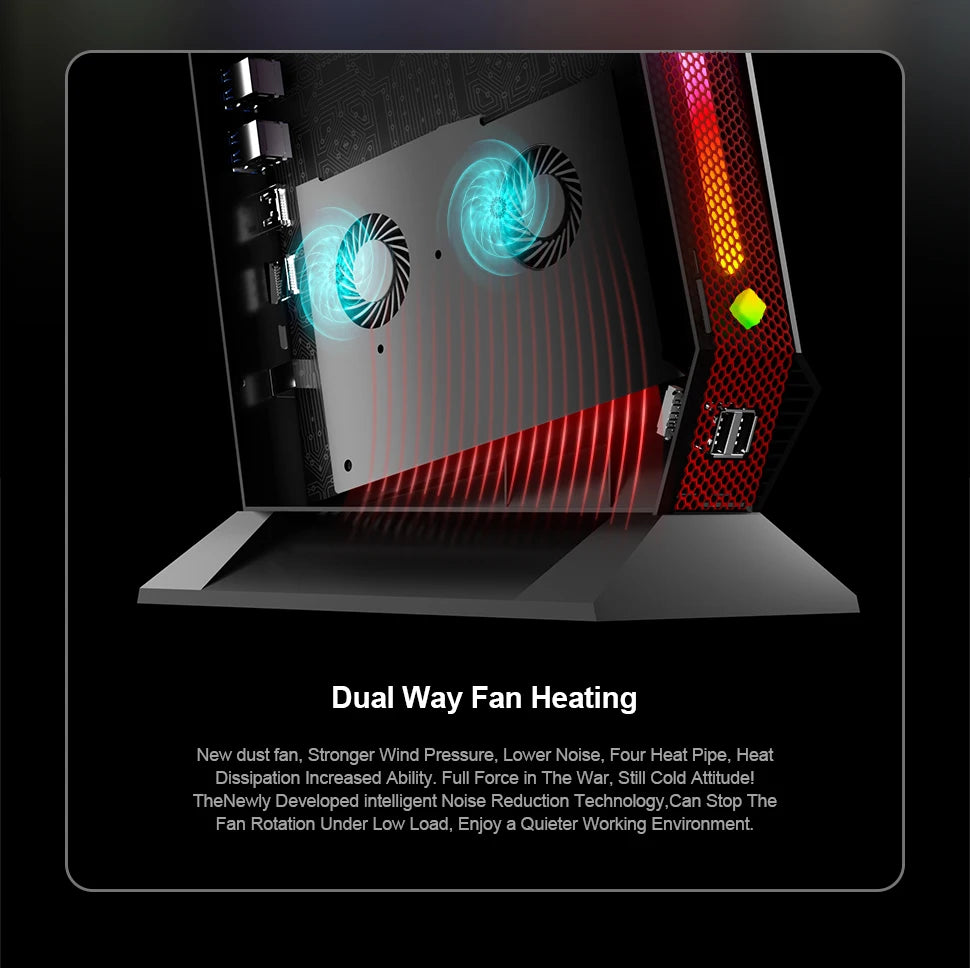 Chatreey G2 Mini PC Intel Core i9 12900H  With Nvidia RTX 4060 Gaming Desktop Computer PCIE 4.0 Wifi 6 BT5.0 Windows 11