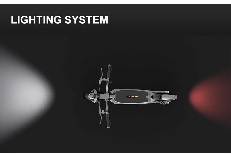 JOYOR C10 Electric Scooter - 500W Motor, 48V 10.4Ah Battery, 45km/h Max Speed, 30-50km Range, Foldable Design, 10'' Tires, 120kg Load Capacity