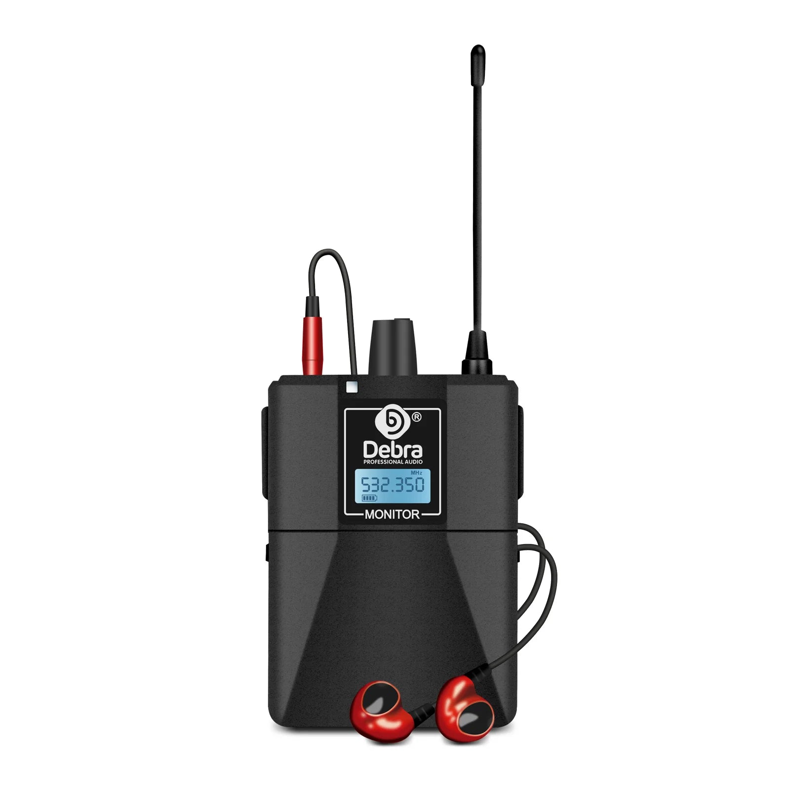 Debra ER-202 Stage Audio UHF Wireless In Ear Monitor System With Multiple Transmitter For Stage Performance Singer