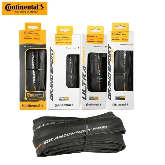 Continental ULTRA SPORT III & GRAND SPORT RACE Bike Tire – 700x23C/25C/28C Folding Anti-Puncture Tire for Road Bikes