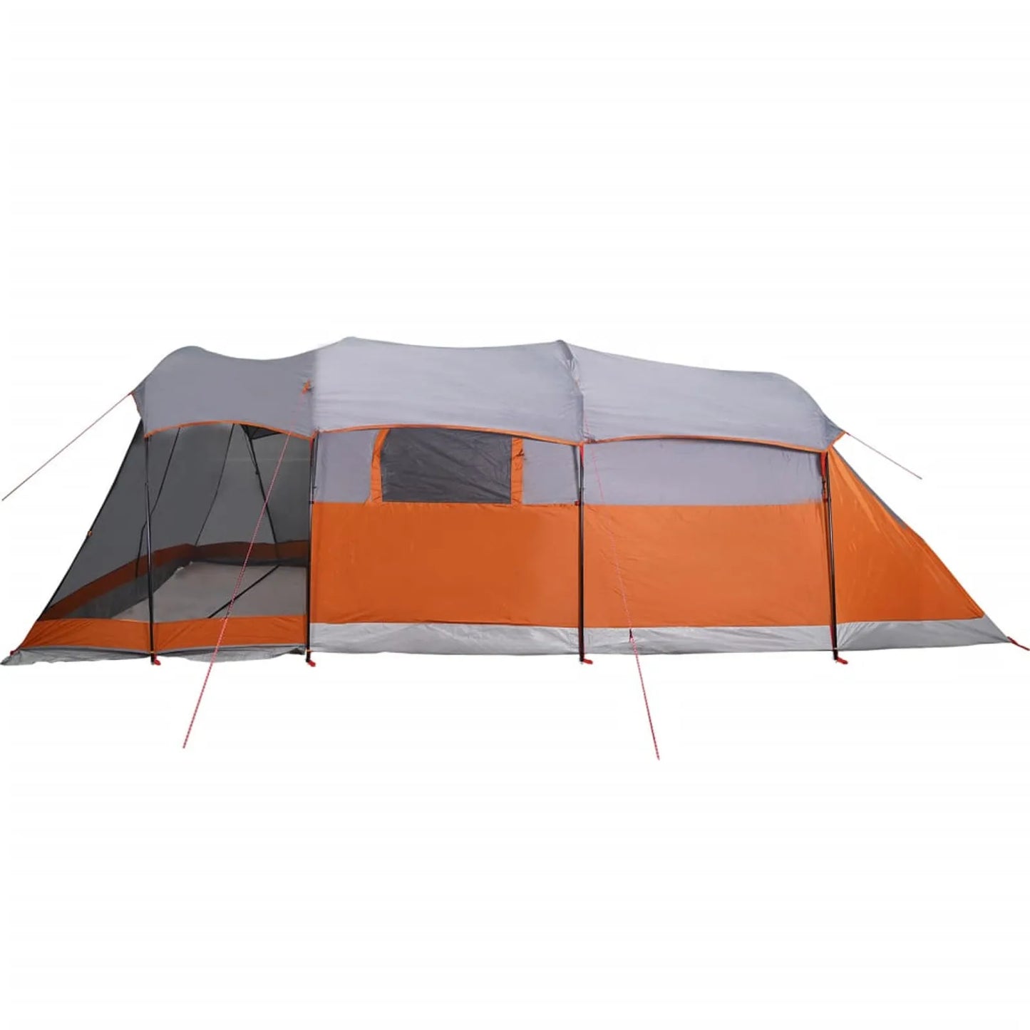 TOMSHOO Multifunctional 8-Person Tunnel Camping Tent - Lightweight, Large-Space Sunshade Tent with Oxford Cloth for Outdoor Adventures