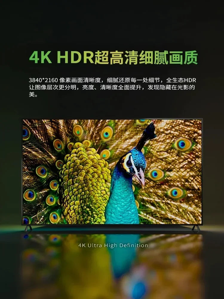 100 inch 4k high definition large screen voice TV 110/120/150 intelligent ultra-thin explosion-proof full screen