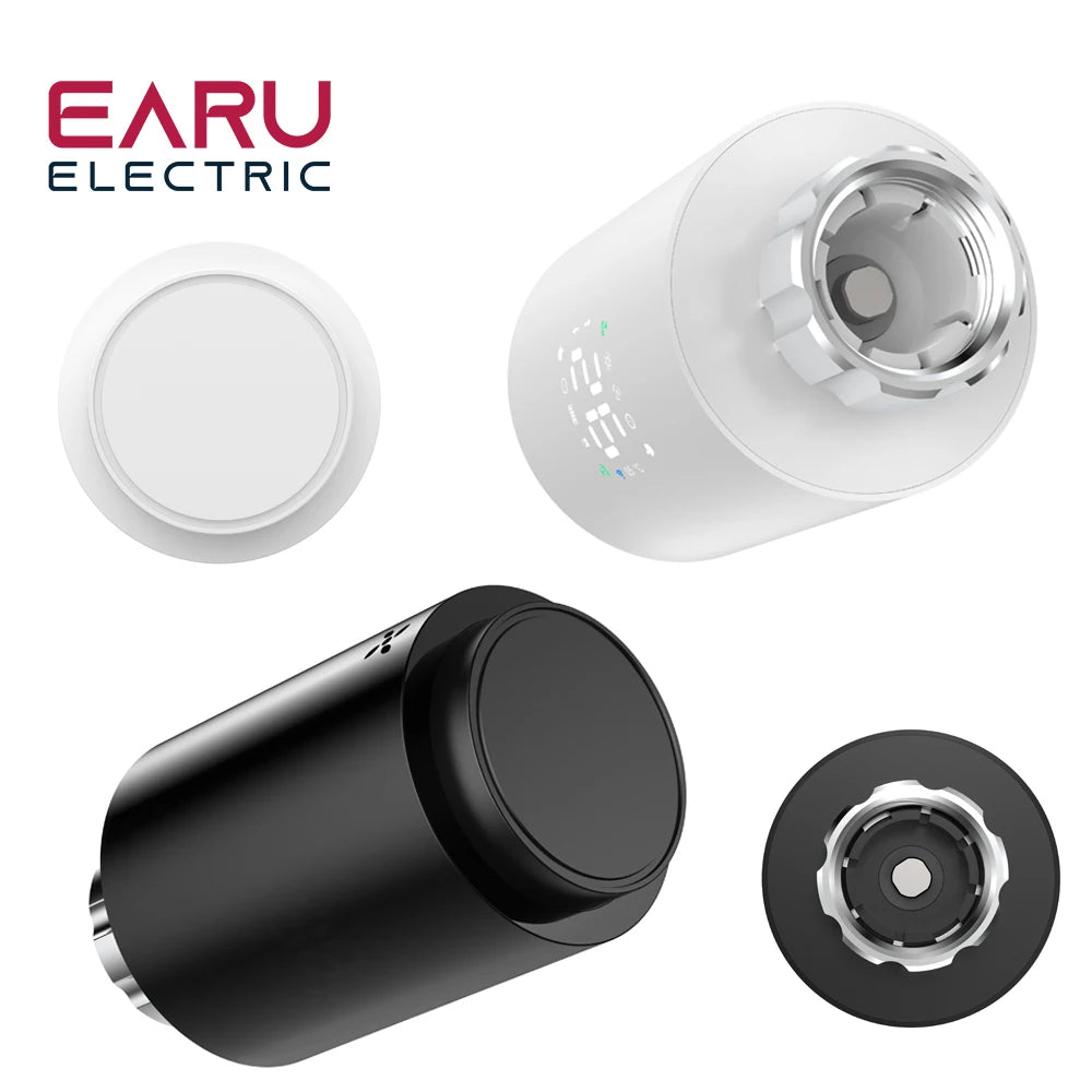 Tuya Smart ZigBee Radiator Actuator TRV Programmable Thermostatic Radiator Valve App Remote Temperature Controller Support Alexa