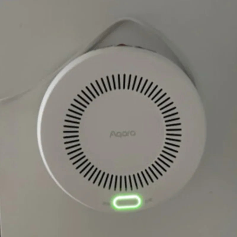 Aqara Smart Natural Gas Detector Zigbee 3.0 Smoke Alarm Kit Intelligent Linkage Home Security Work with Aqara Hub Homekit APP